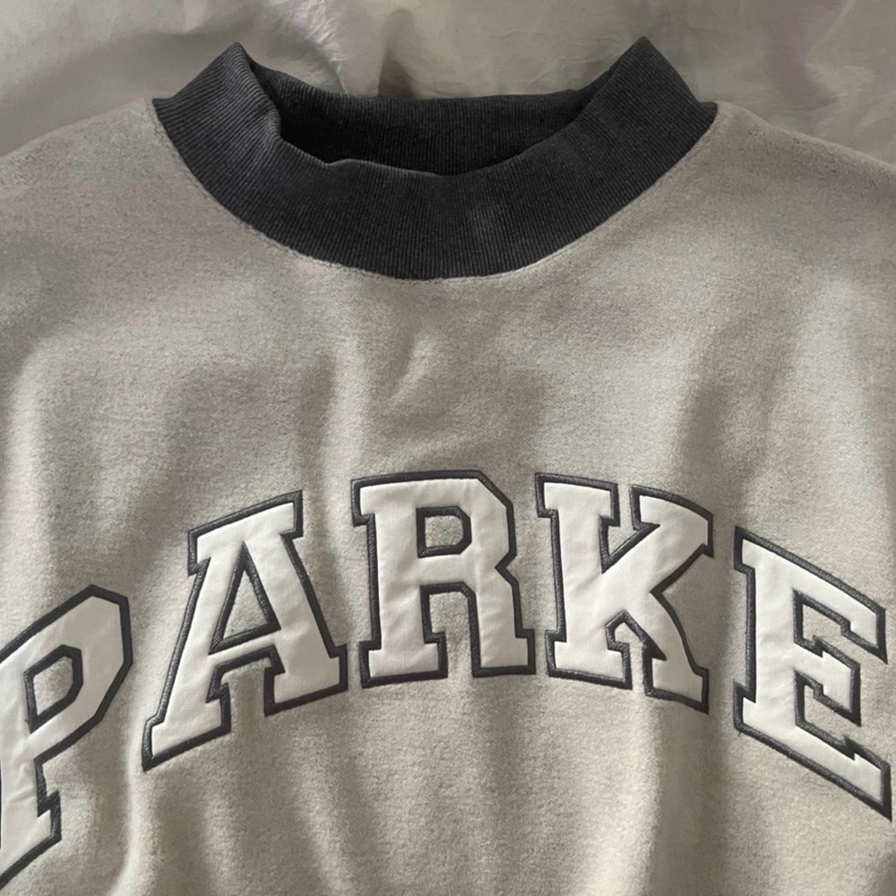 Parker Charcoal and Black Sweatshirt